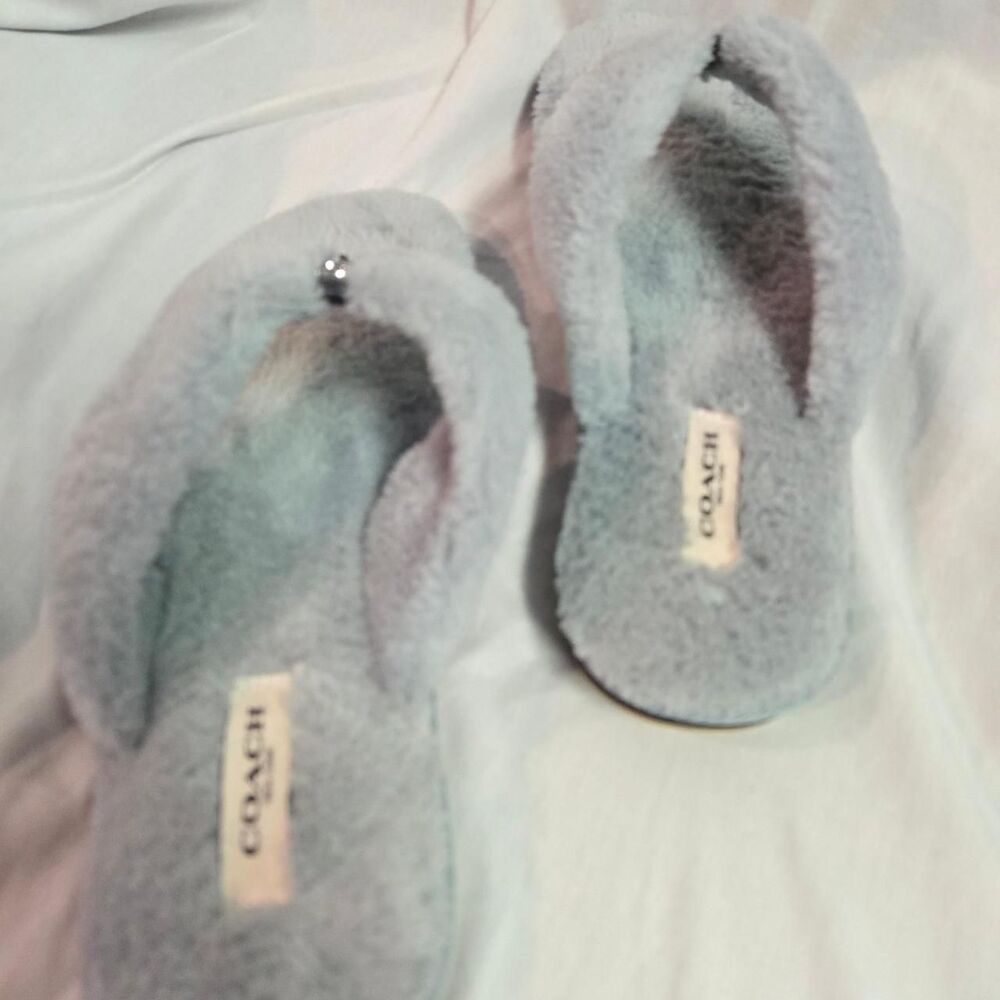 Coach Hampton Faux Fur Flip Flop - Picture 3 of 8